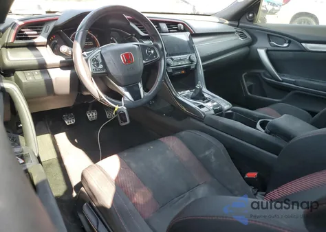 2020 Honda Civic Si из США, поврежденный, VIN 2HGFC3A50LH750996